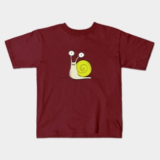 Albert the snail Kids T-Shirt